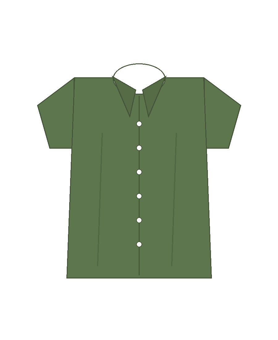 Green Casual Shirt